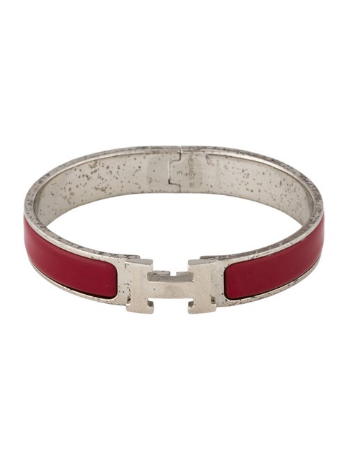 Hermès Enamel Clic H Bracelet