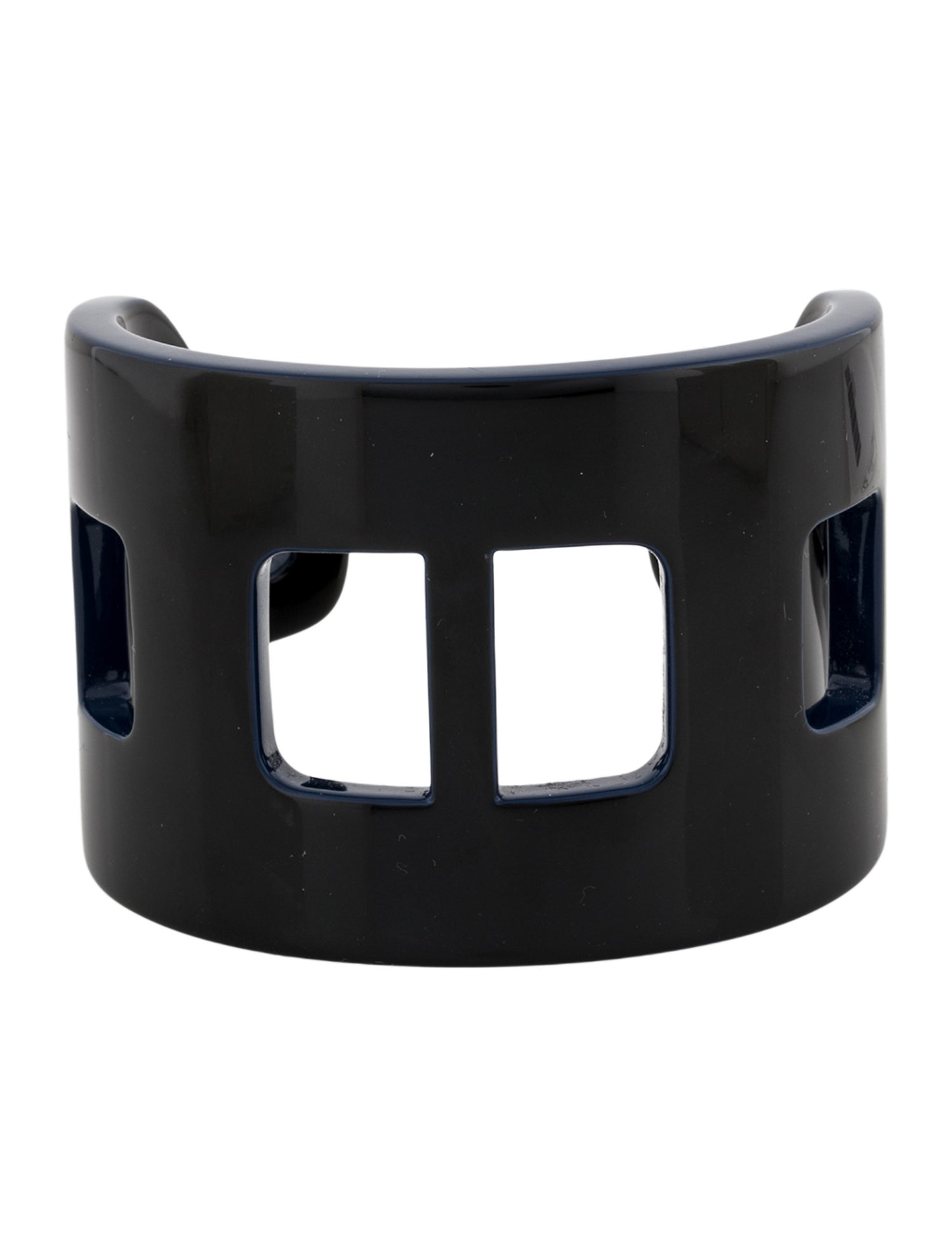 Hermès Lacquered Wood Cuff