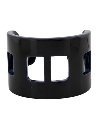 Hermès Lacquered Wood Cuff
