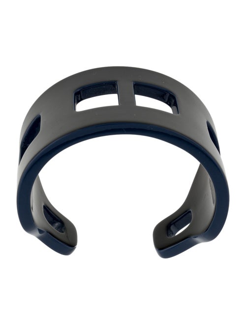 Hermès Lacquered Wood Cuff