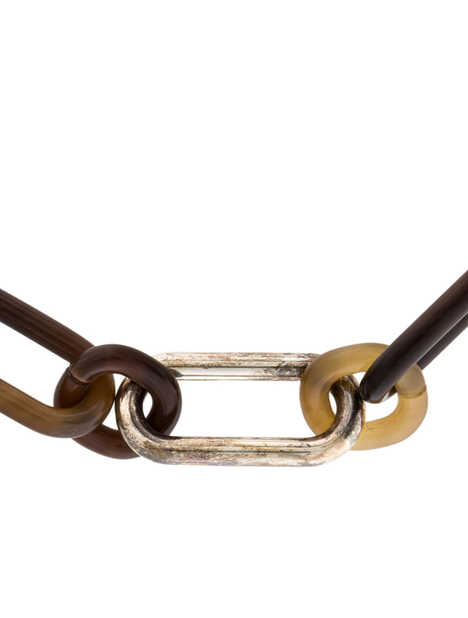 Hermès Horn Link Necklace