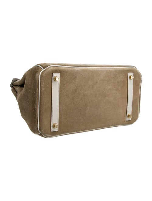 Hermès Doblis Grizzly & Evergrain Birkin 30