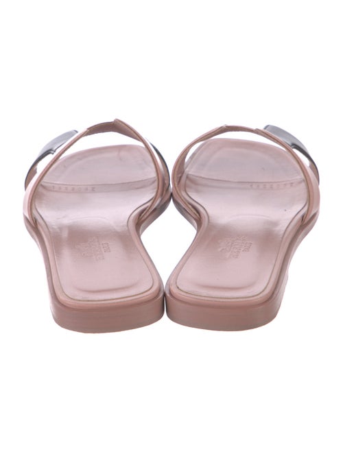 Hermès Oran Leather Slides