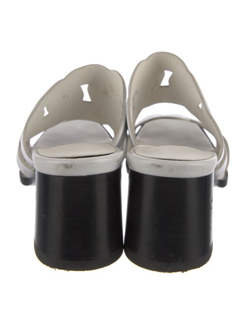 Hermès Gaby 60 Leather Slides