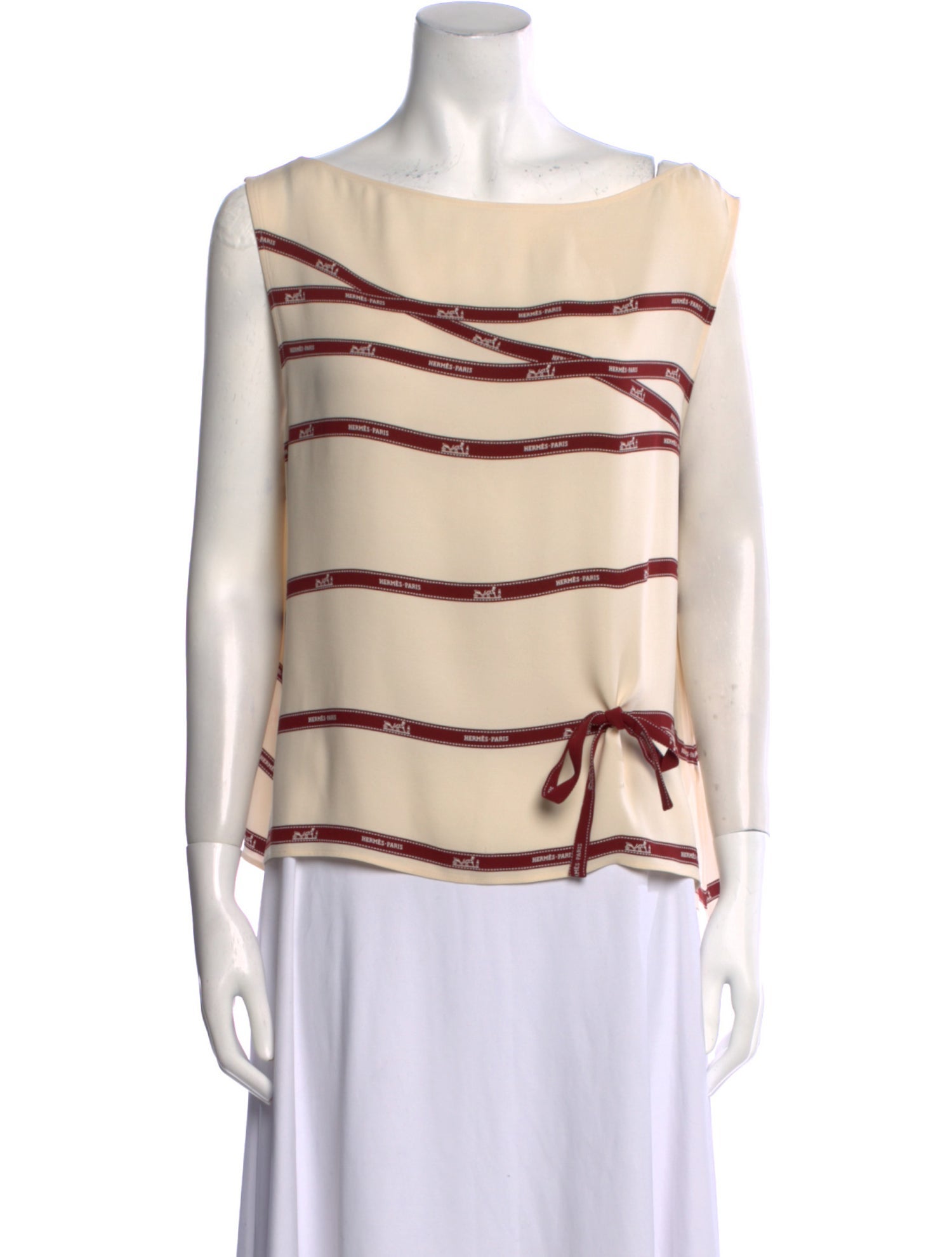 Hermès Vintage Silk Blouse