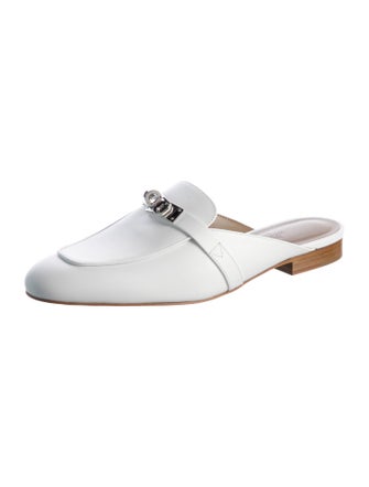 Hermès Oz Leather Mules