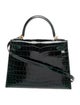 Hermès Shiny Niloticus Crocodile Kelly II Sellier 28