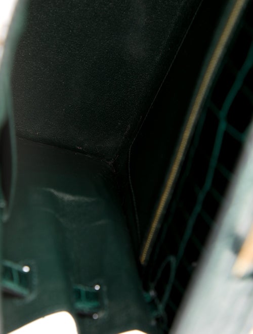 Hermès Shiny Niloticus Crocodile Kelly II Sellier 28