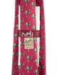 Hermès Silk Rabbit Pattern Print Tie