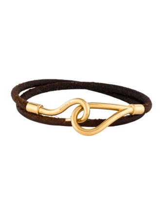 Hermès Jumbo Hook Double Tour Wrap Bracelet