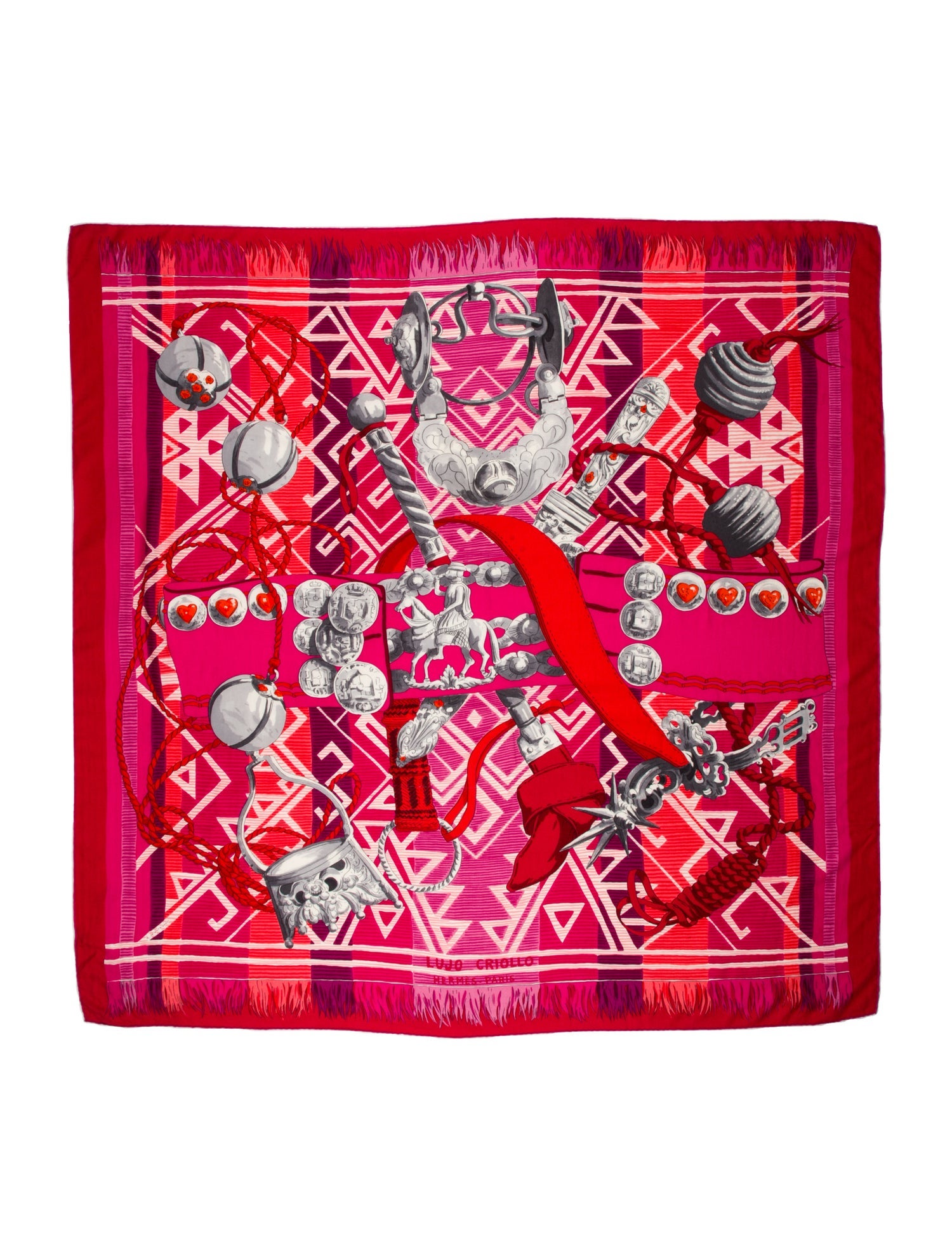 Hermès Lujo Criollo Cashmere Shawl