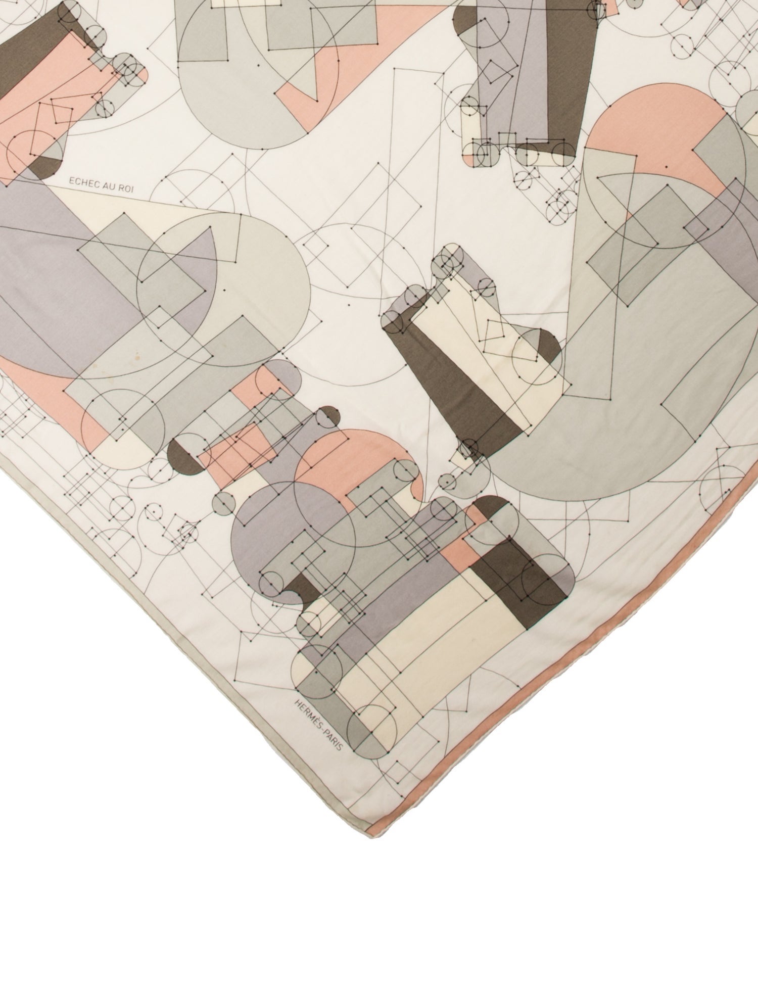 Hermès Echec au Roi Cashmere Shawl