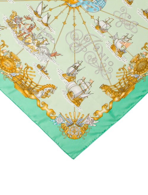 Hermès Voiles De Lumiere Silk Scarf