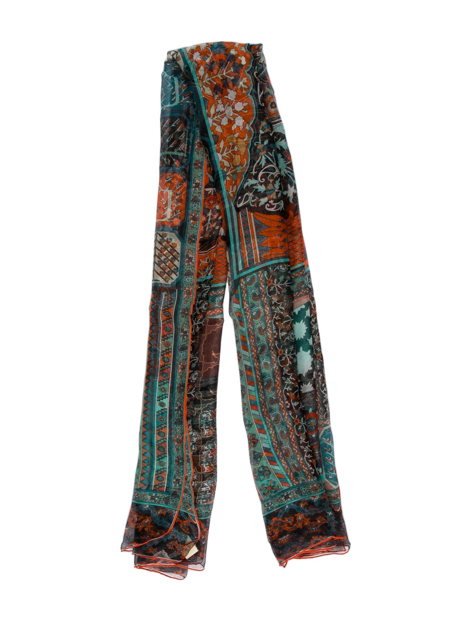 Hermès Tapis Persans Silk Shawl