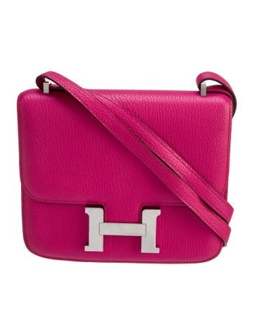 Hermès Shoulder Bags Chevre Mysore Constance 18