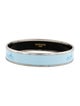 Hermès Caleche Narrow Enamel Bangle Bracelet