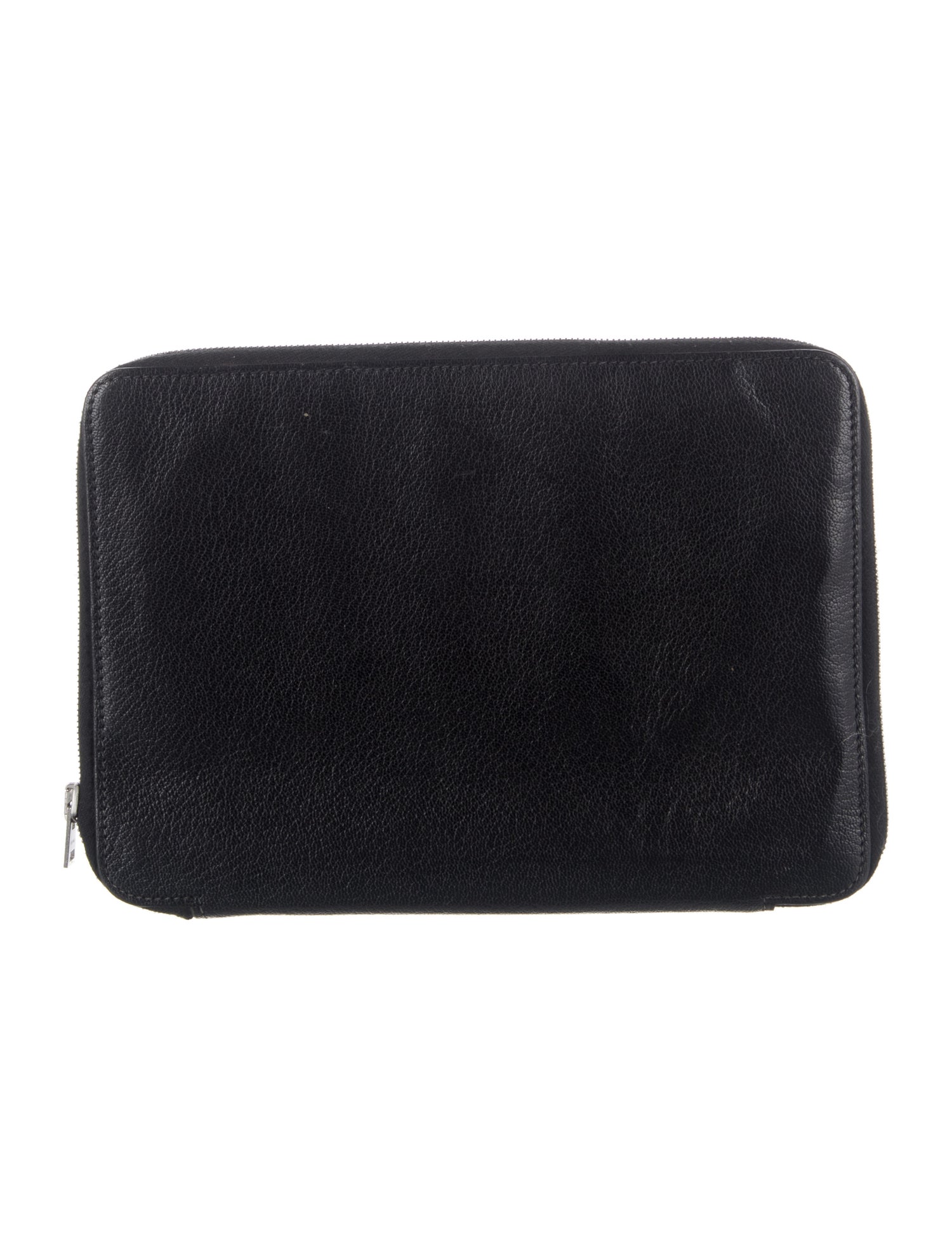 Hermès Chevre Mysore Globe Trotter Zip Agenda Cover