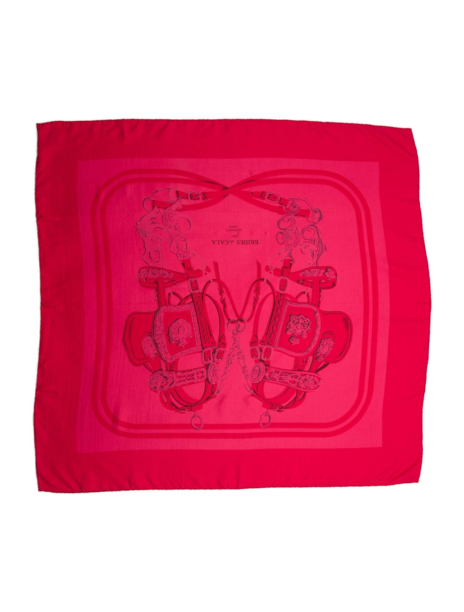 Hermès Brides de Gala Dip Dye Silk Scarf