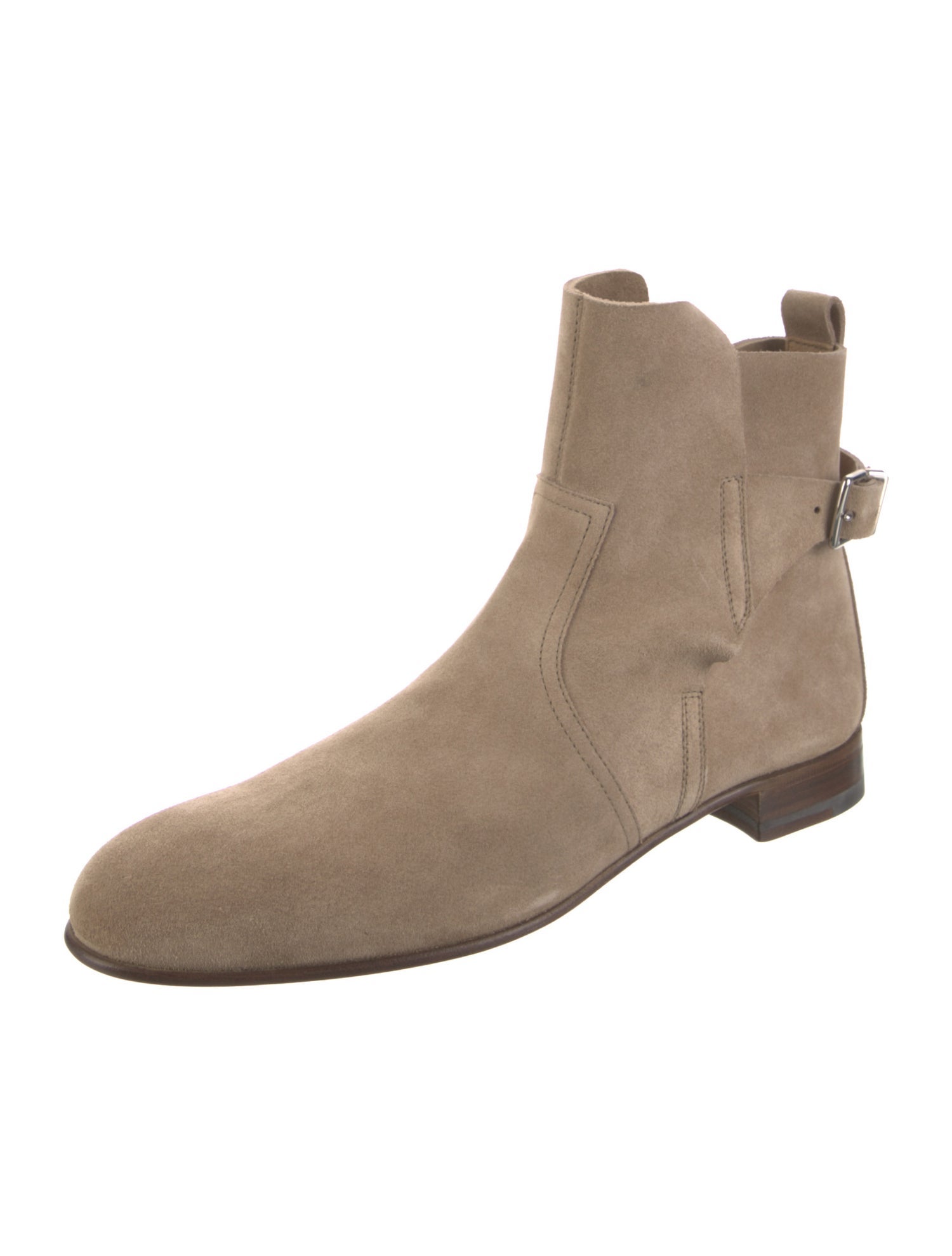 Hermès Suede Chelsea Boots