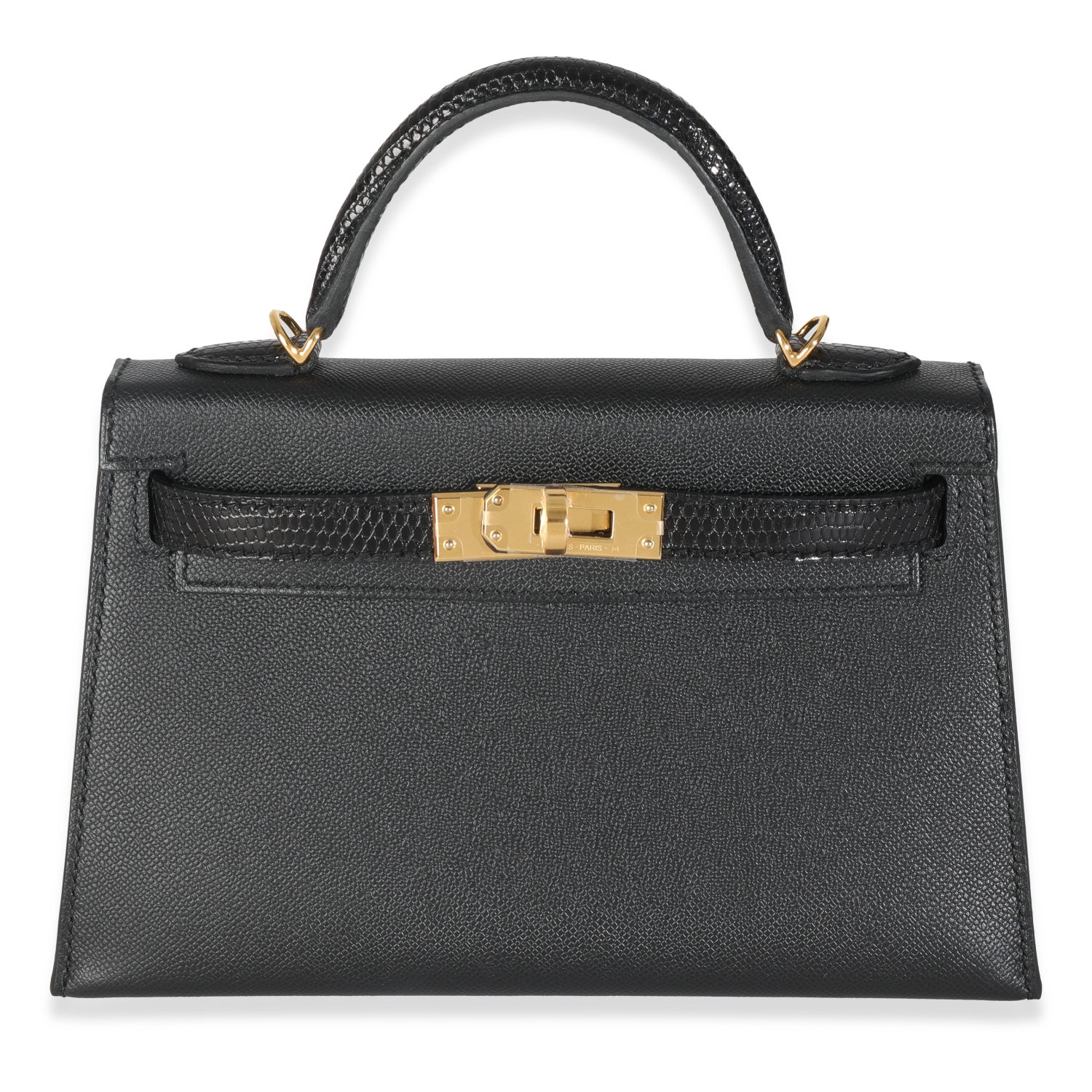 Hermès 2024 Madame & Lizard Mini Kelly II Touch Sellier 20