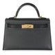 Hermès 2024 Madame & Lizard Mini Kelly II Touch Sellier 20