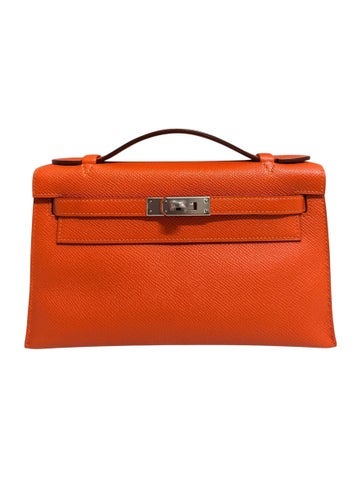 Hermès Handle Bags Epsom Kelly Pochette
