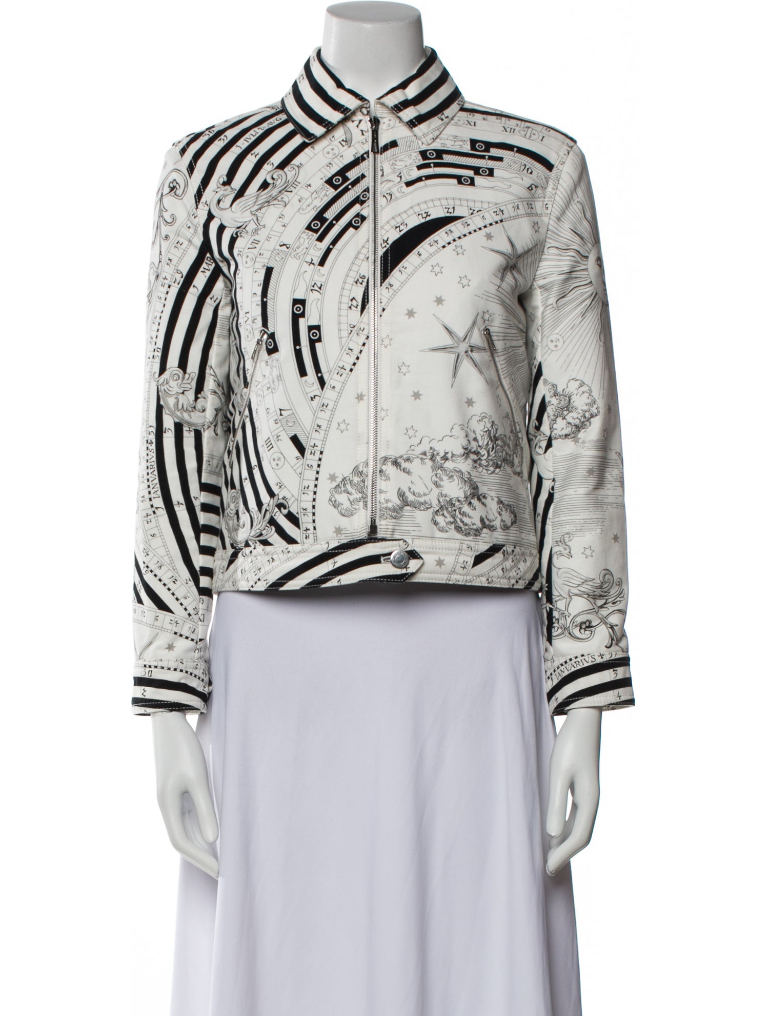 Hermès 2023 Astrologie Remix Biker Jacket