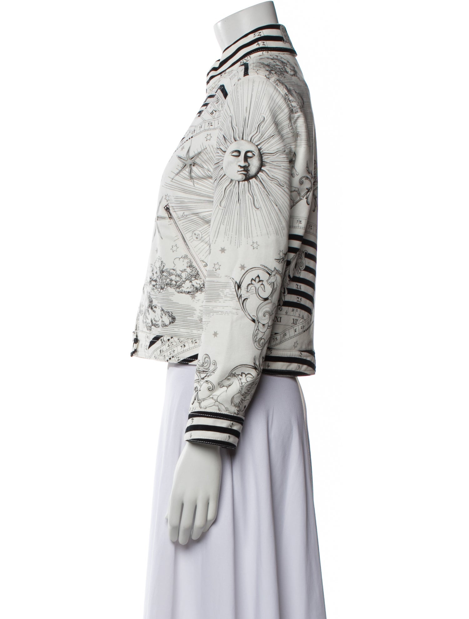 Hermès 2023 Astrologie Remix Biker Jacket