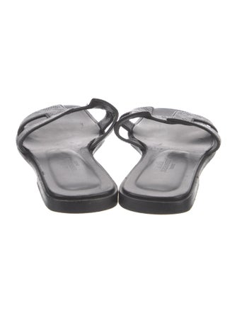 Hermès 2020 Oran Perforated Slides