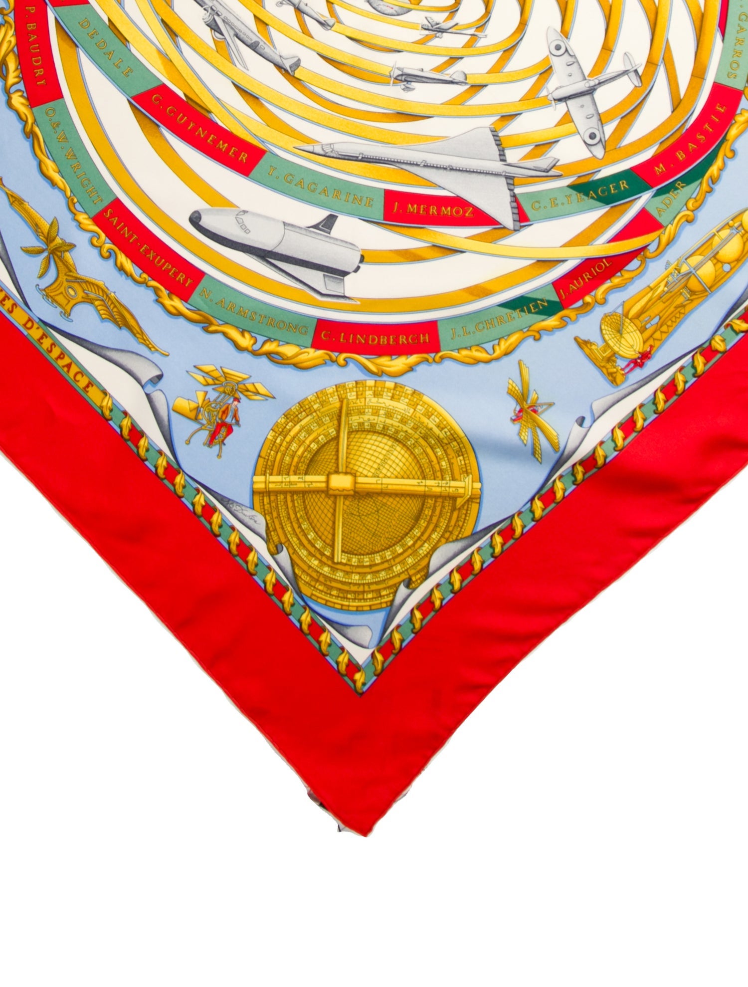 Hermès Reves D'espace Silk Scarf