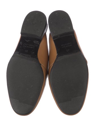 Hermès Catena Leather Mules