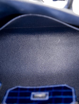 Hermès 2022 Shiny Porosus Crocodile Birkin Sellier 30