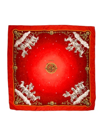 Hermès Cosmos Silk Scarf