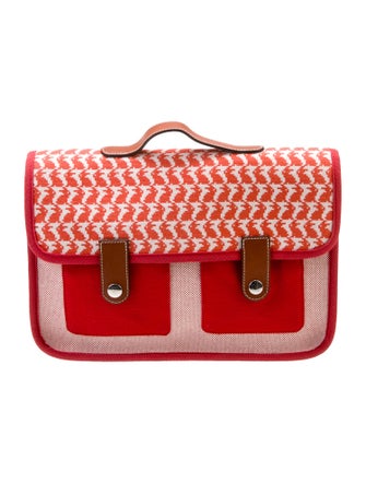 Hermès Toile & Barenia Animaux Pixel Backpack