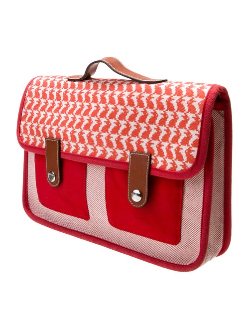 Hermès Toile & Barenia Animaux Pixel Backpack