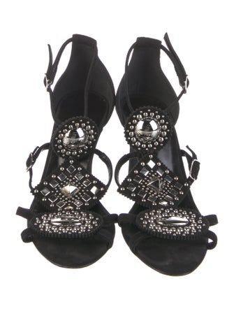 Hermès Penelope Suede Sandals