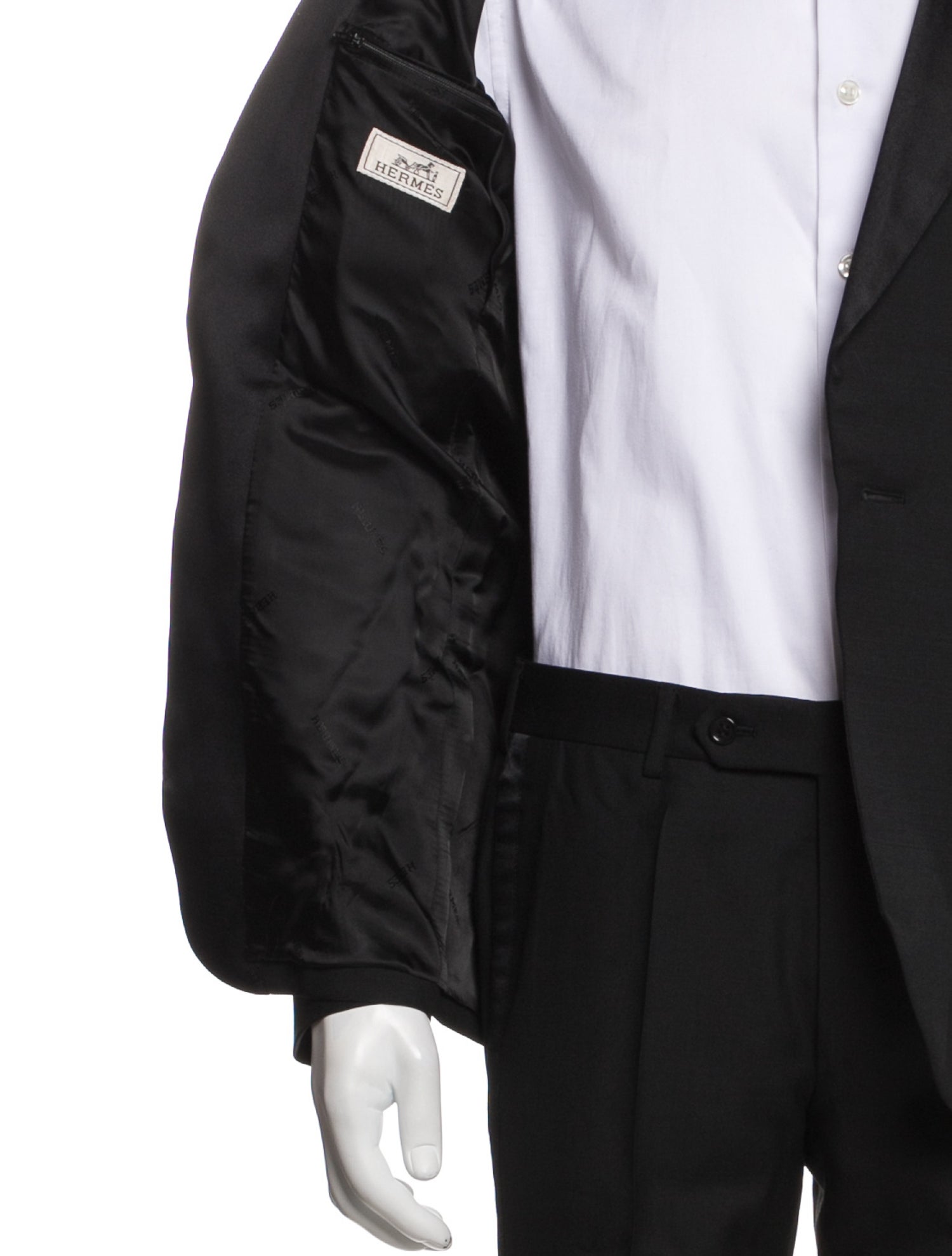 Hermès Wool Two-Piece Tuxedo