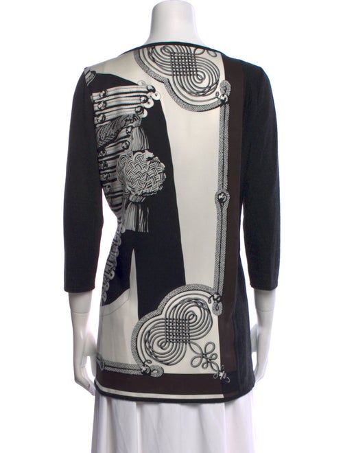 Hermès Silk Printed Tunic