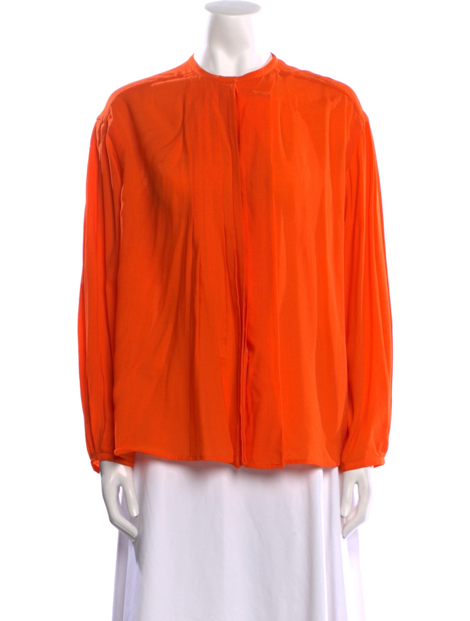 Hermès Virgin Wool Crew Neck Blouse