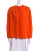 Hermès Virgin Wool Crew Neck Blouse