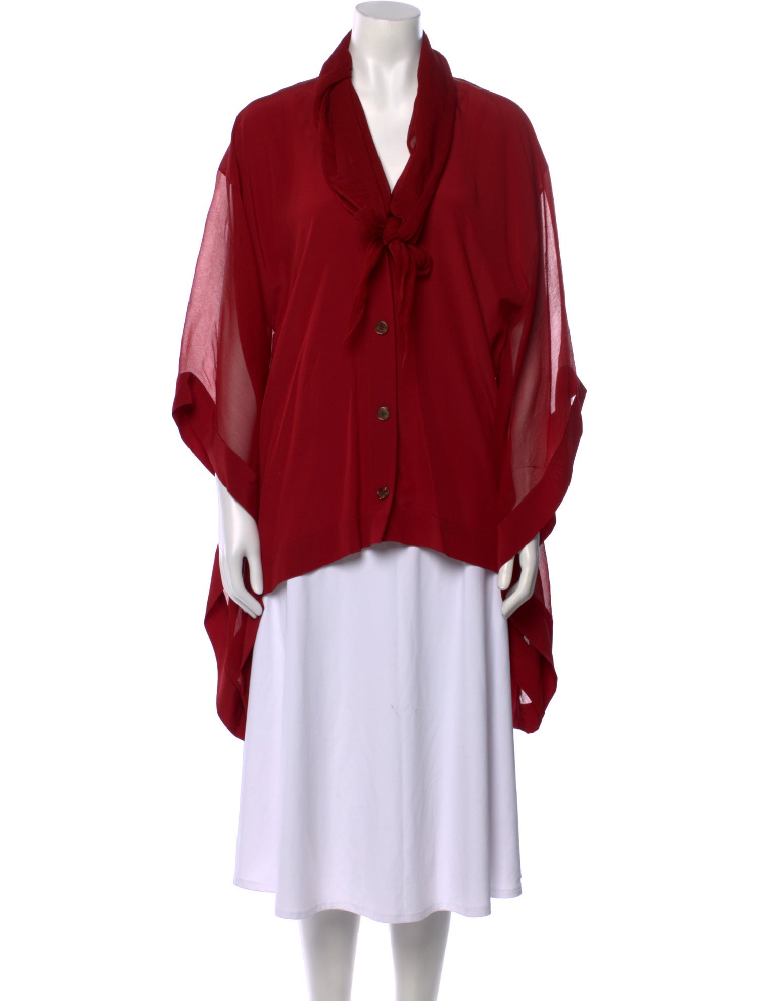 Hermès Vintage Silk Tunic