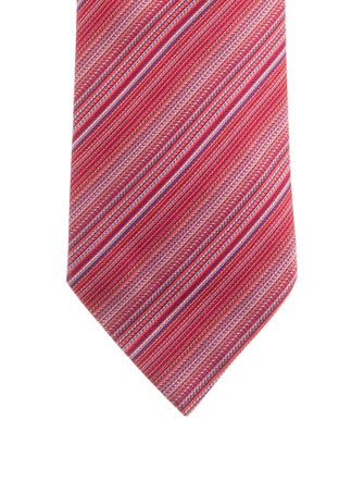 Hermès Striped Silk Tie