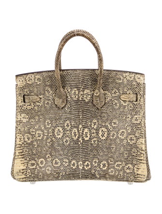 Hermès Ombre Varanus Salvator Lizard Birkin 25