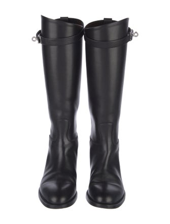 Hermès Jumping Leather Riding Boots