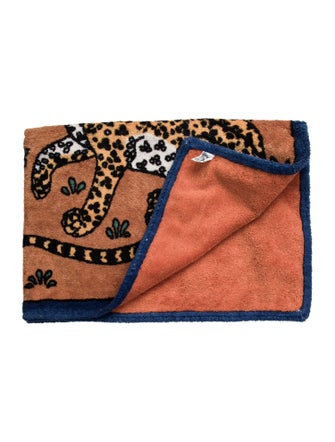 Hermès Les Leopards Bath Towel