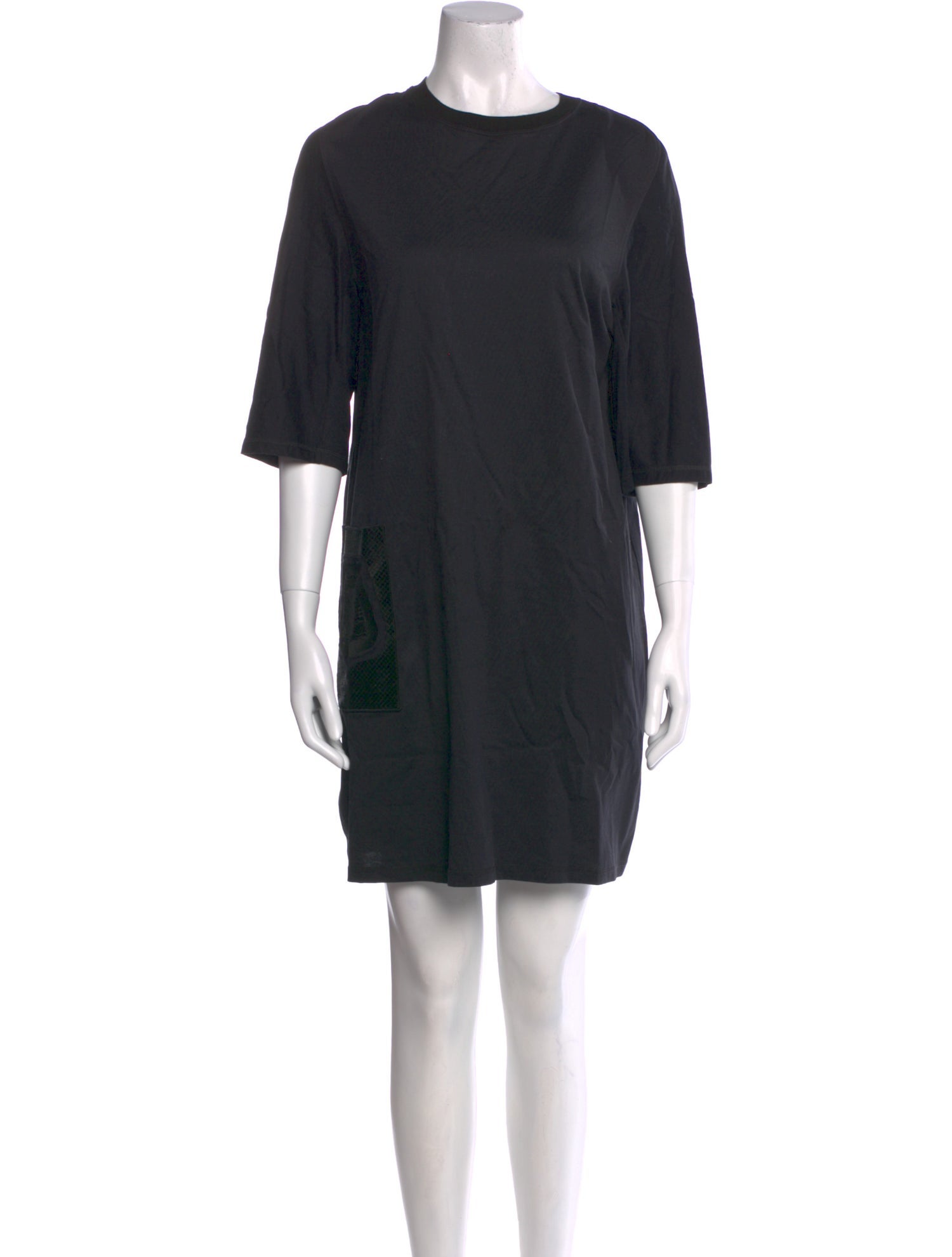 Hermès Crew Neck Mini Dress