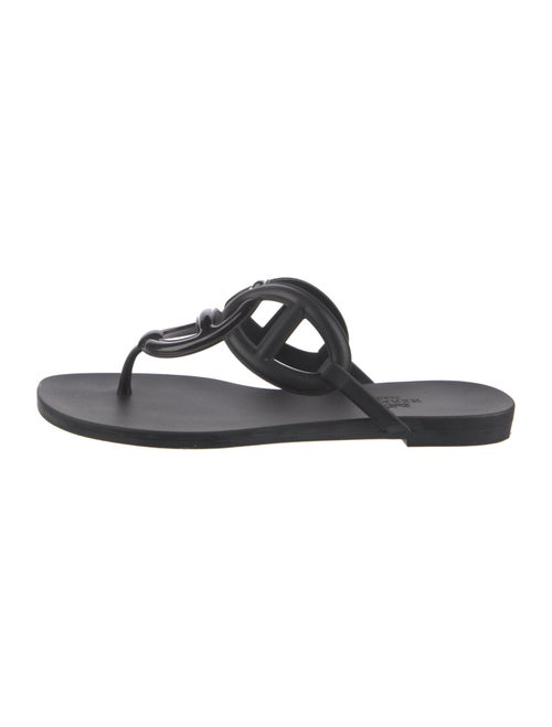 Hermès Egerie Chaîne d'Ancre Insignia Flip Flops