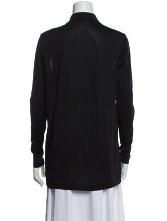 Hermès Long Sleeve Button-Up Top