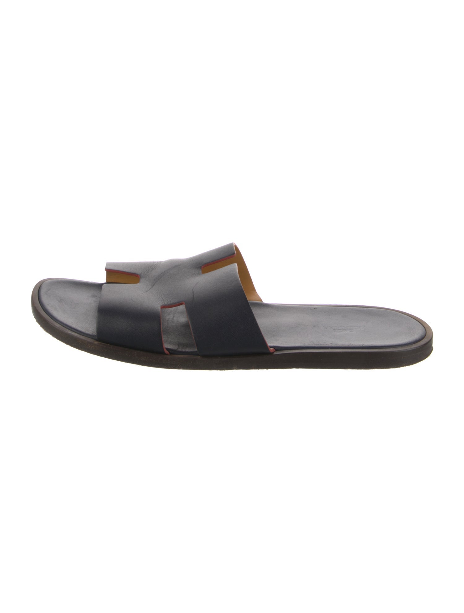 Hermès Izmir Leather Slides