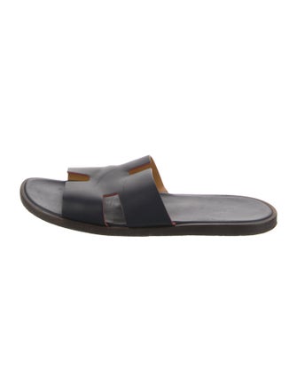 Hermès Izmir Leather Slides